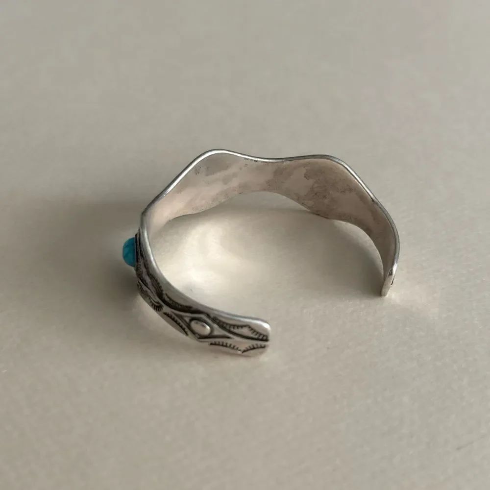 Turquoise bangle #1744 - Picture 3 of 3